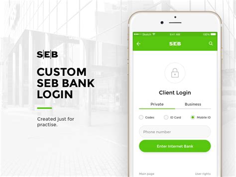 seb bank login.